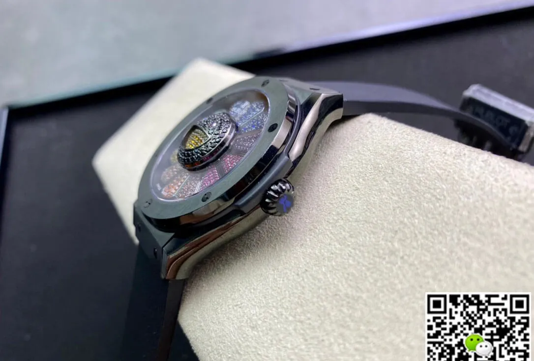 Hublot Classic Fusion Takashi Murakami 507.CX.9000.RX.TAK21 1:1 Best Edition Replica Watch Black Case